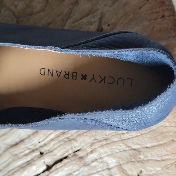 Lucky brand navy loafers 5.5m - Picture 9 of 9